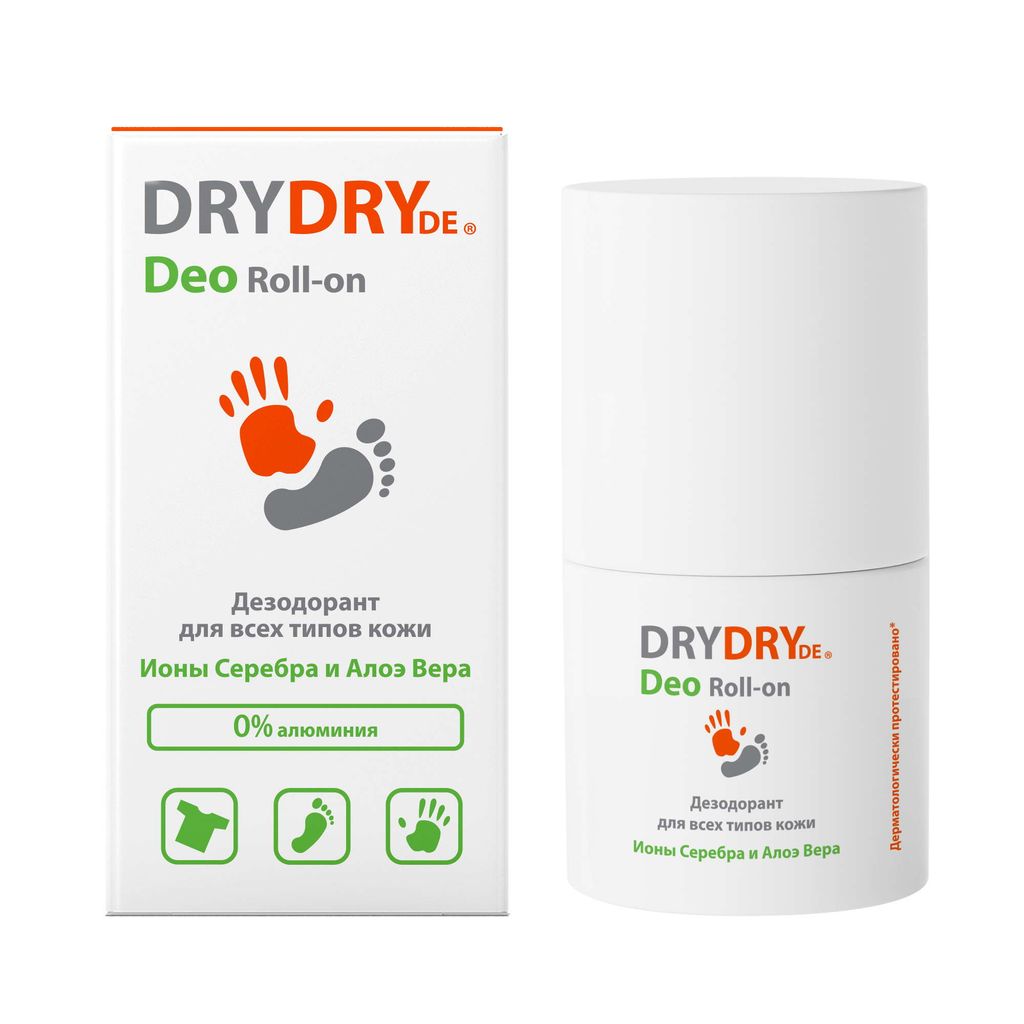 фото упаковки Dry Dry Deo дезодорант для всех типов кожи