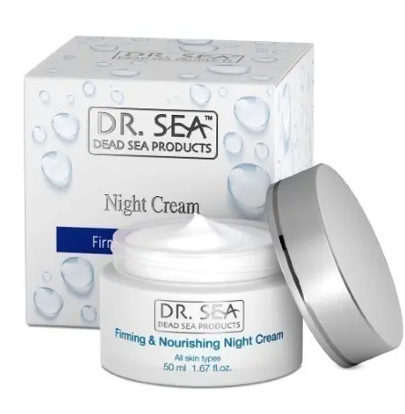 фото упаковки Dr sea укрепляющий и питательный ночной крем для лица