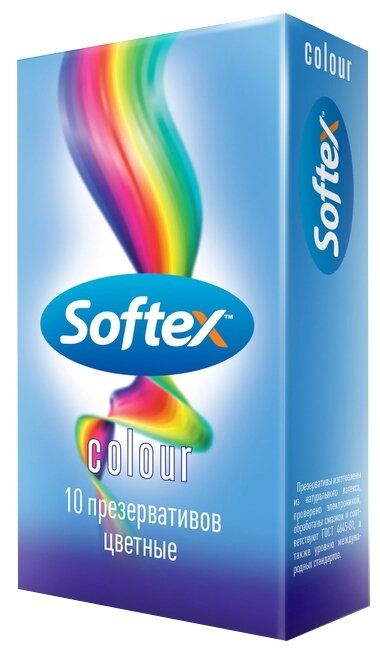 фото упаковки Презервативы Софтекс/Softex Colour цветные 