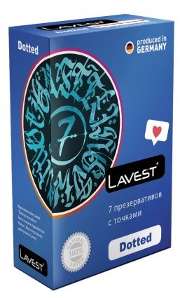 фото упаковки Lavest Dotted Презервативы с точками