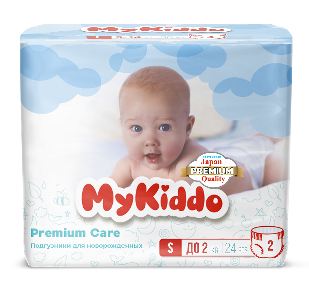 фото упаковки MyKiddo Premium Подгузники детские