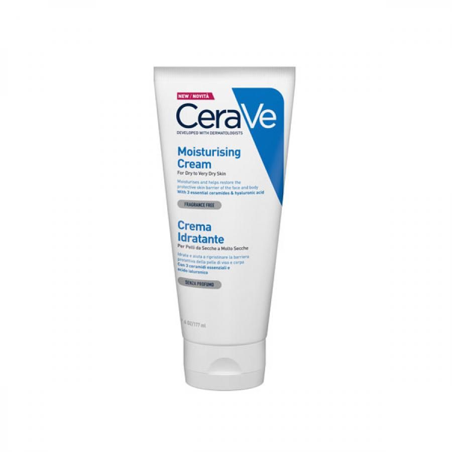 фото упаковки CeraVe Крем увлажняющий для кожи лица и тела
