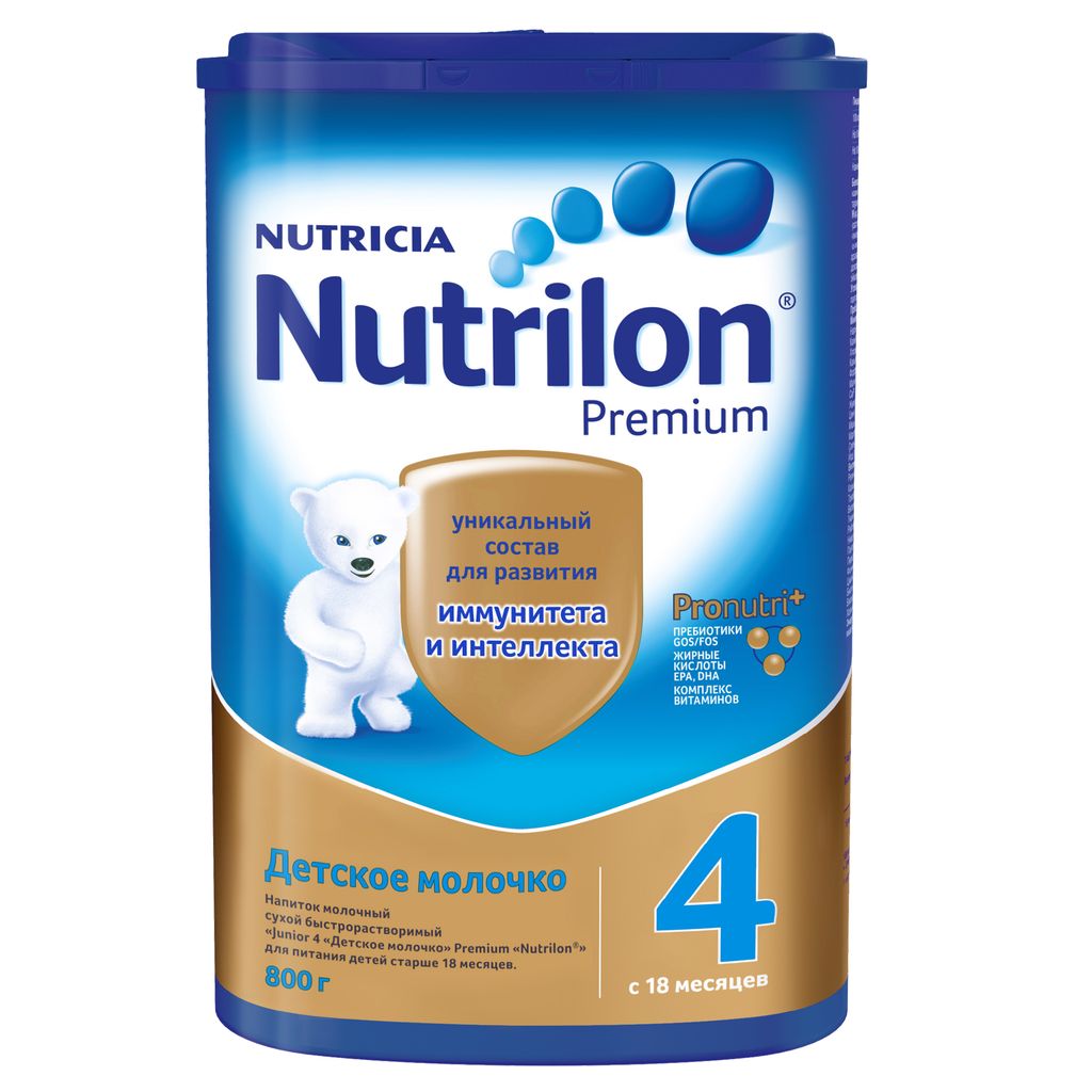 фото упаковки Nutrilon 4 Junior Premium Детское молочко