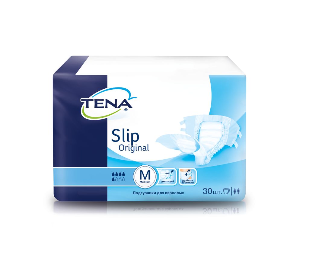 фото упаковки Подгузники для взрослых Tena Slip Original