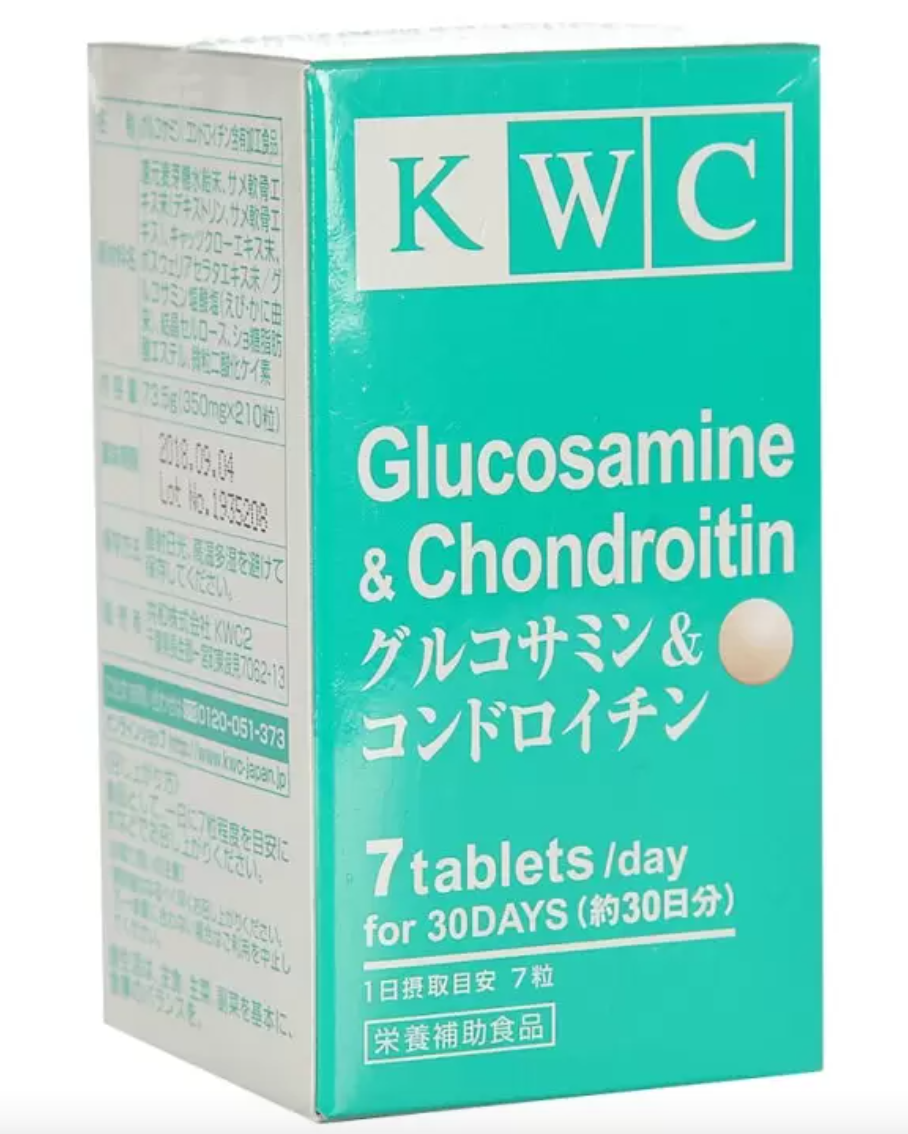 фото упаковки KWC Глюкозамин и Хондроитин