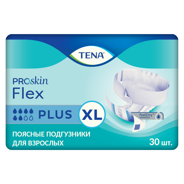 фото упаковки Подгузники для взрослых Tena Flex Plus