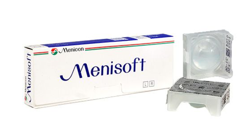 Menisoft Menicon Линзы контактные ежемесячной замены мягкие, BC=8.6 d=14.2, D(-6.00), 3 шт.