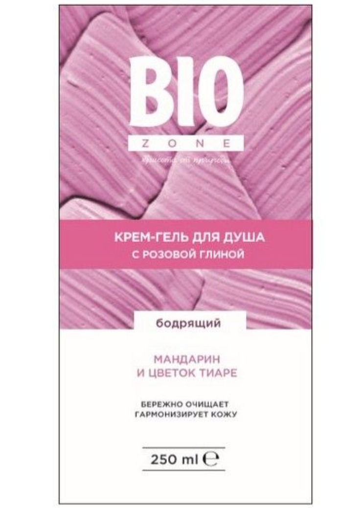 фото упаковки BioZone Крем-гель для душа с розовой глиной