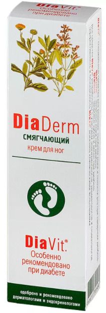 фото упаковки ДиаДерм Смягчающий крем для ног