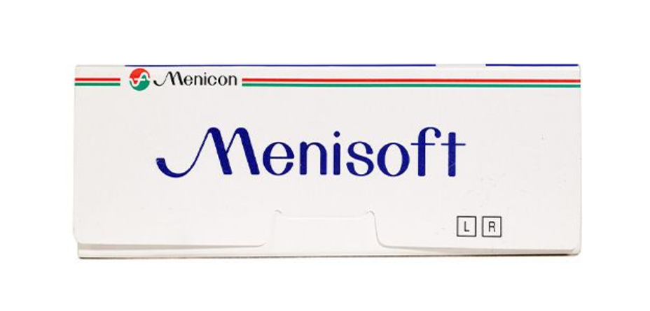 фото упаковки Menisoft Menicon Линзы контактные ежемесячной замены мягкие