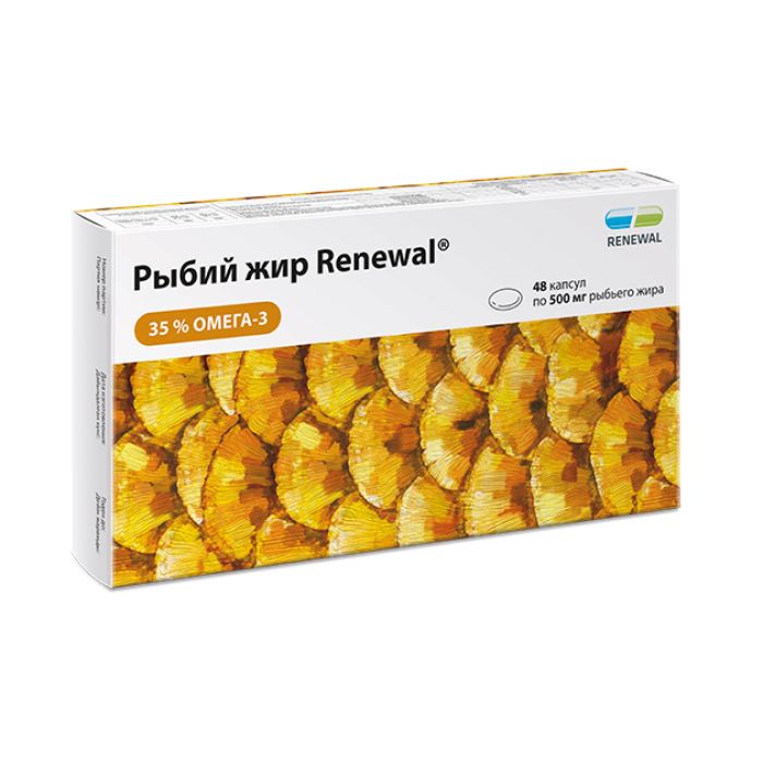 фото упаковки Рыбий жир Renewal