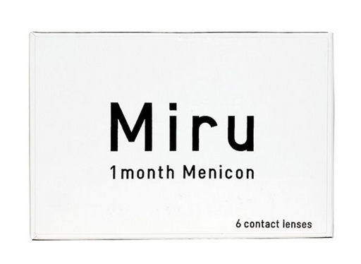 Miru 1month Menicon Линзы контактные ежемесячной замены, BC=8.3 d=14.0, D(-5.25), 6 шт.