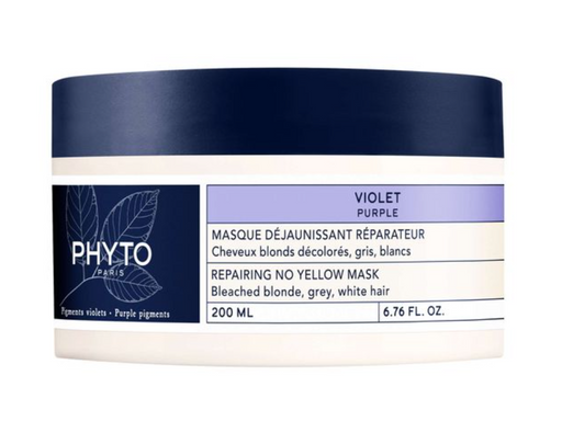 Phyto Violet Маска для волос, против желтизны волос, 200 мл, 1 шт.