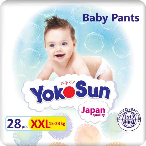 Yokosun Подгузники-трусики детские, XXL, 15-23 кг, 28 шт.