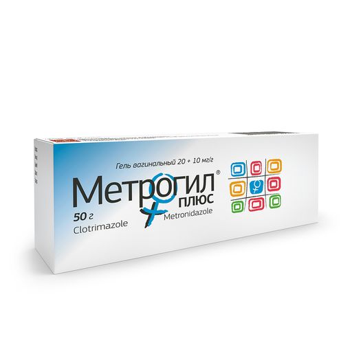 Метрогил Плюс, гель вагинальный, 30 г, 1 шт.