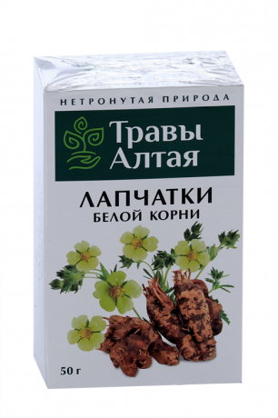 Травы Алтая Лапчатки корневища, фиточай, 50 г, 1 шт.