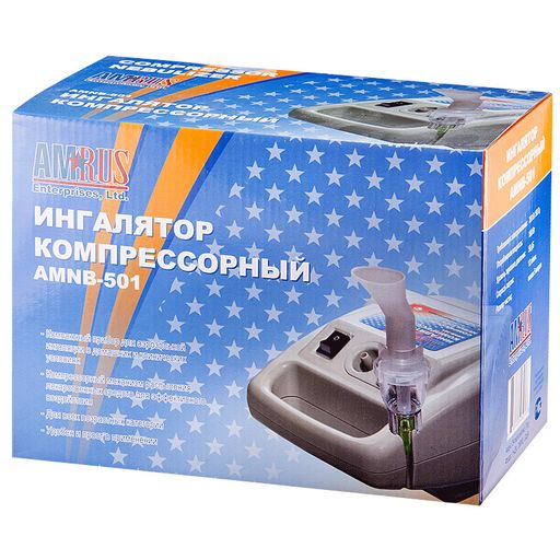 Ингалятор компрессорный AMNB-501, 1 шт. цена