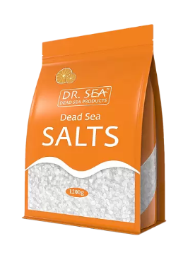 Dr Sea Соль Мертвого моря с экстрактом апельсина, 1200 г, 1 шт.