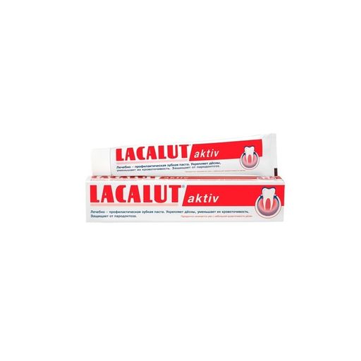 Lacalut Aktiv Зубная паста, паста зубная, 50 мл, 1 шт. цена