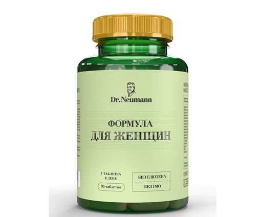 Dr Neumann Витаминно-минеральный комплекс формула для женщин, таблетки, 90 шт.