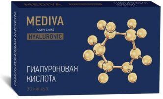 Mediva Гиалуроновая кислота, 150 мг, капсулы, 30 шт.